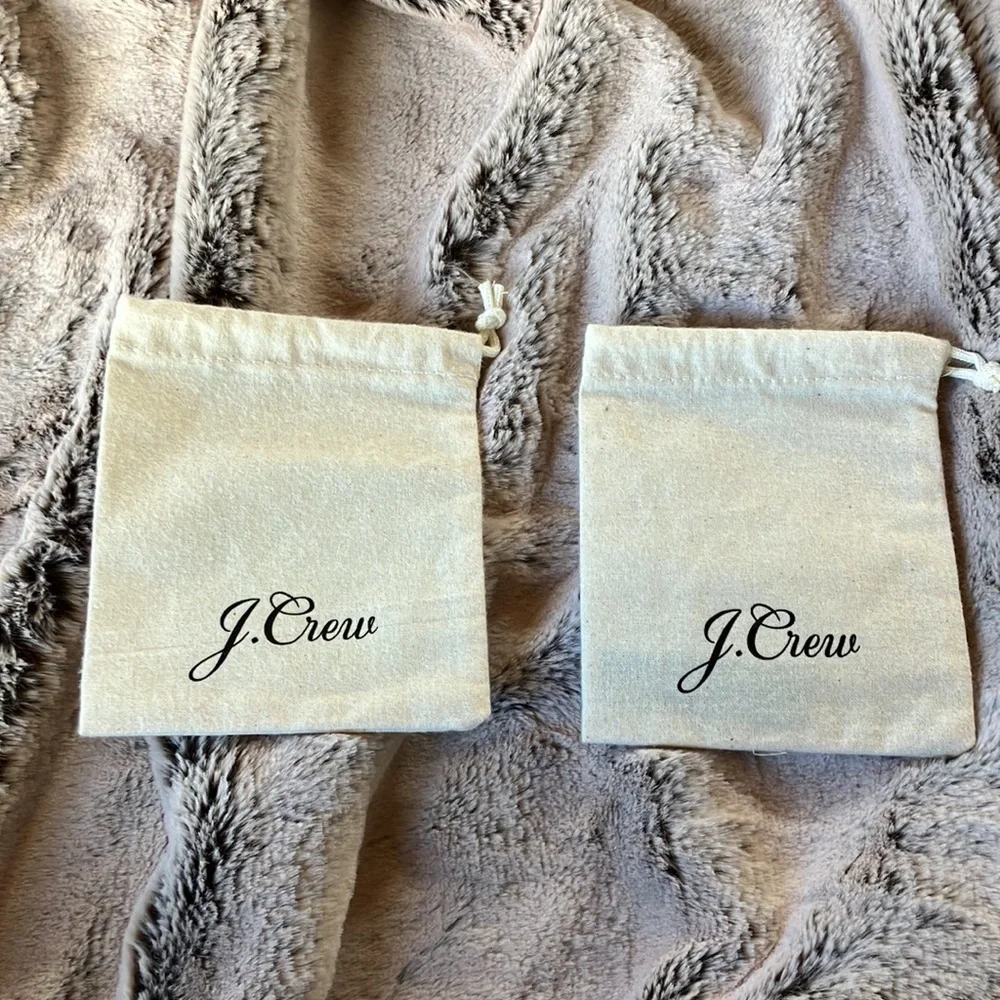 Set of 2 J Crew Jewelry Bags - Picture 2 of 5